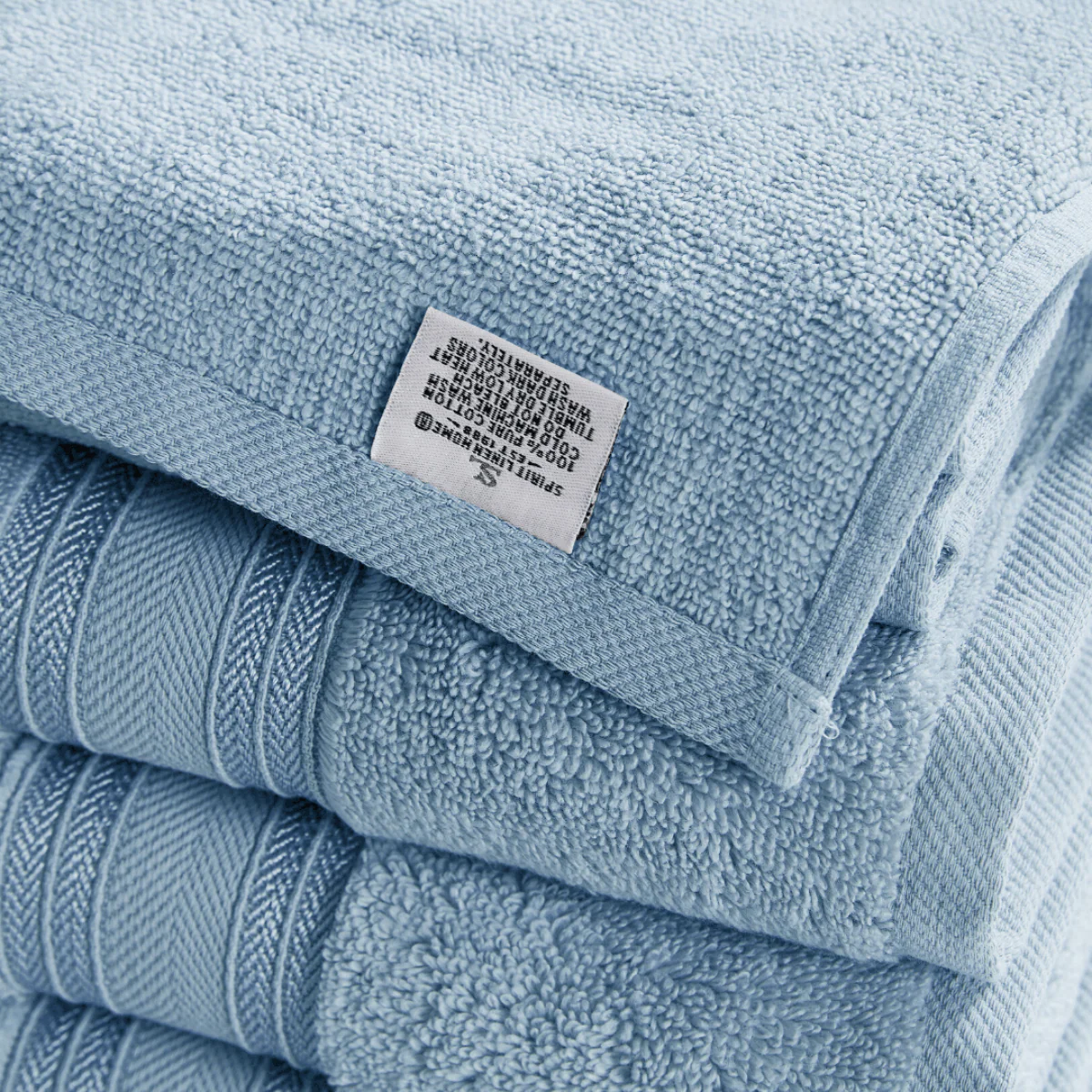 100% Cotton Spa Collection 18pc Bath Towels Set - Image 55