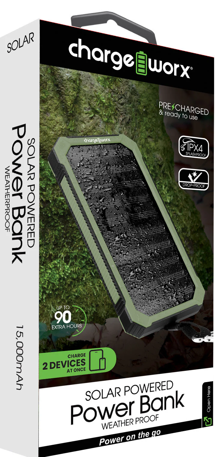 SOLAR POWERED POWER BANK - Image 3
