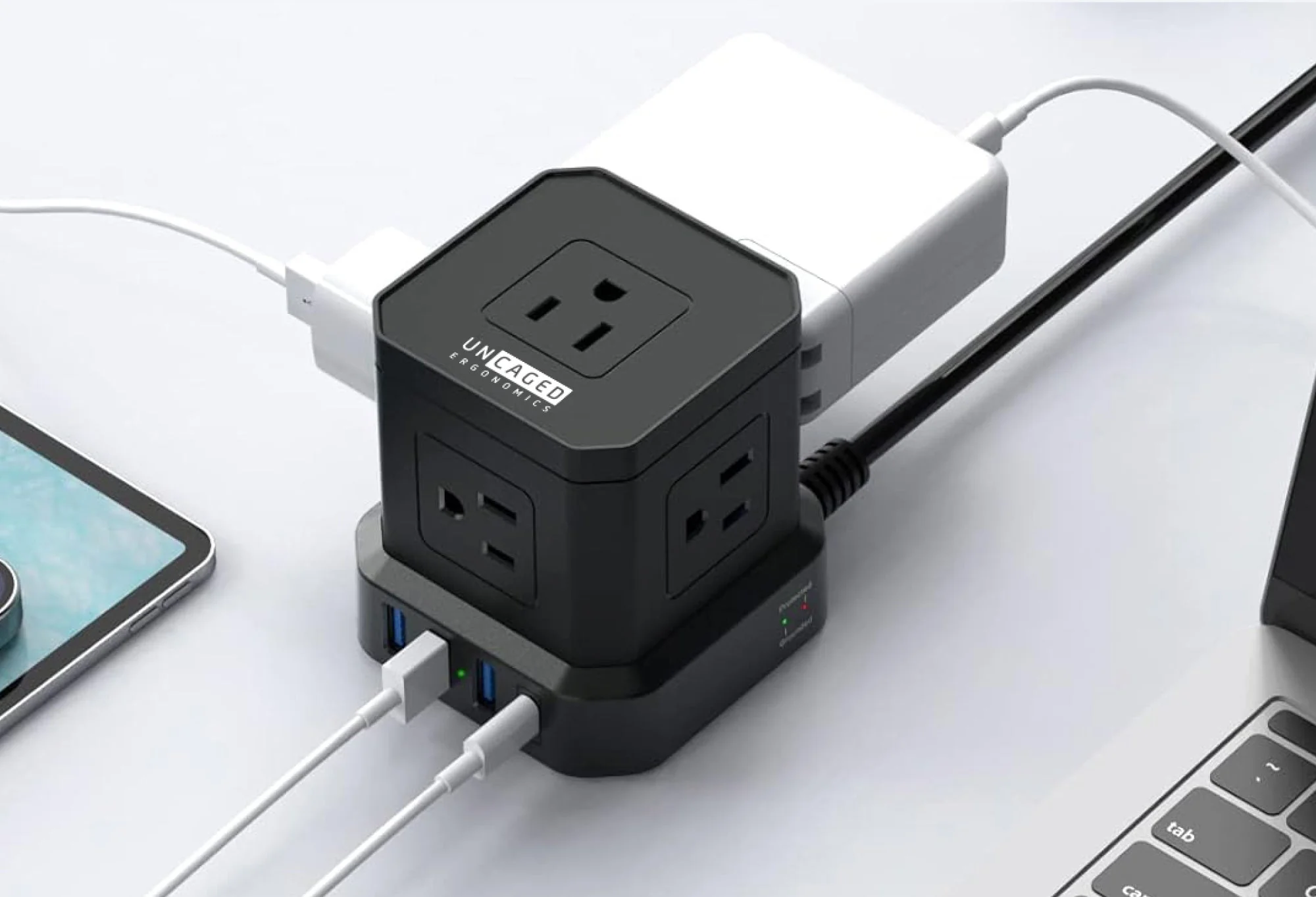 Cube Power Strip 10ft | 2-Pack - Image 5