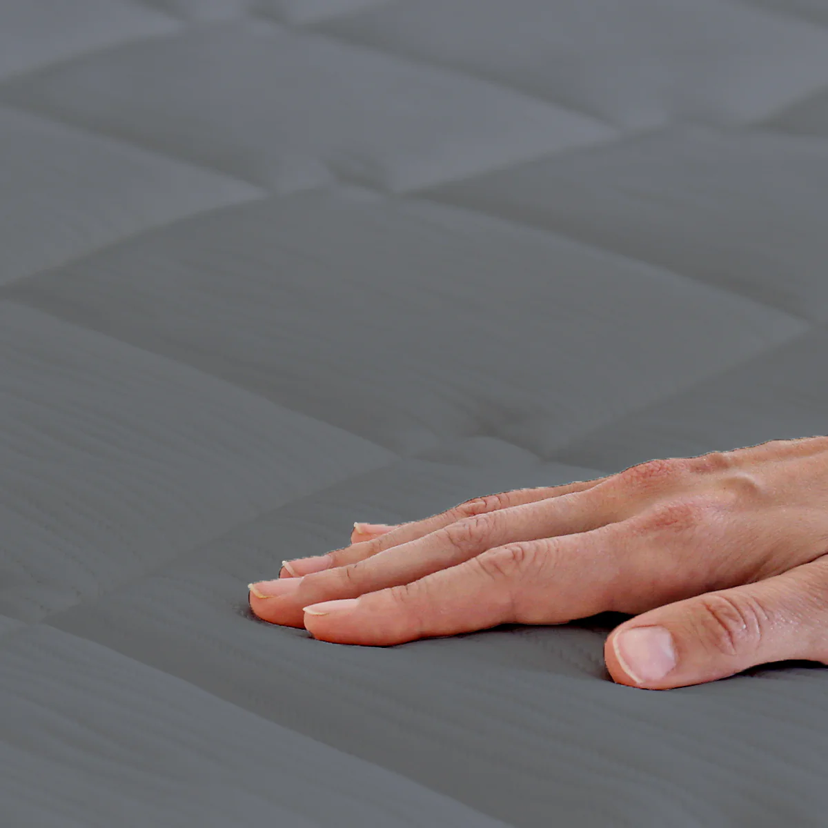 Down Alt Comforter Solids - Sharkskin - Image 2