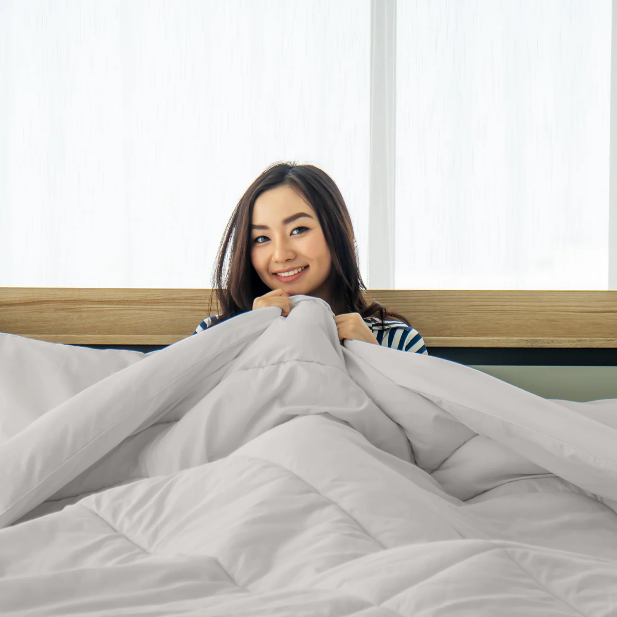 Down Alt Comforter Solids - White