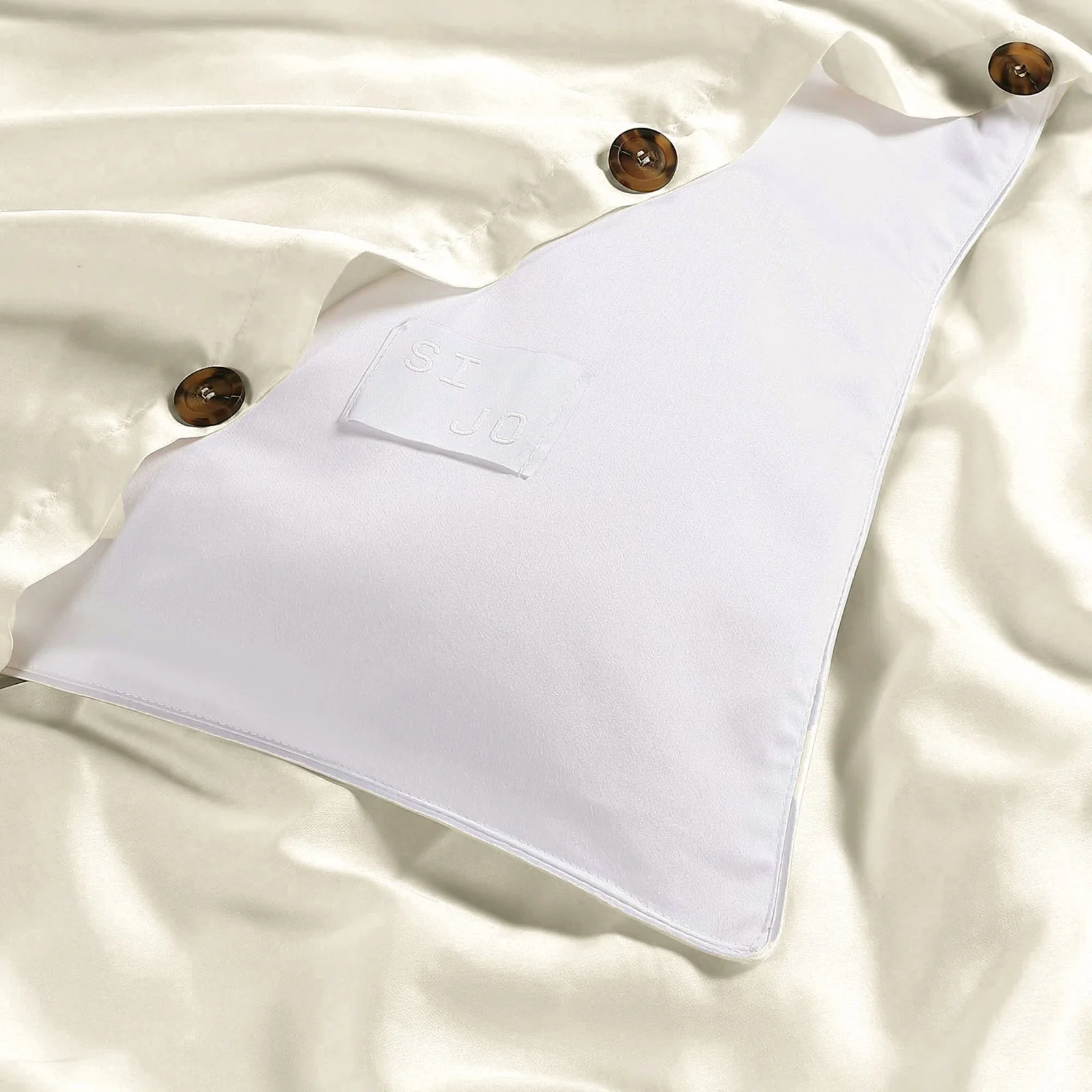 AiryWeight Eucalyptus Duvet Cover - Ivory - Image 3