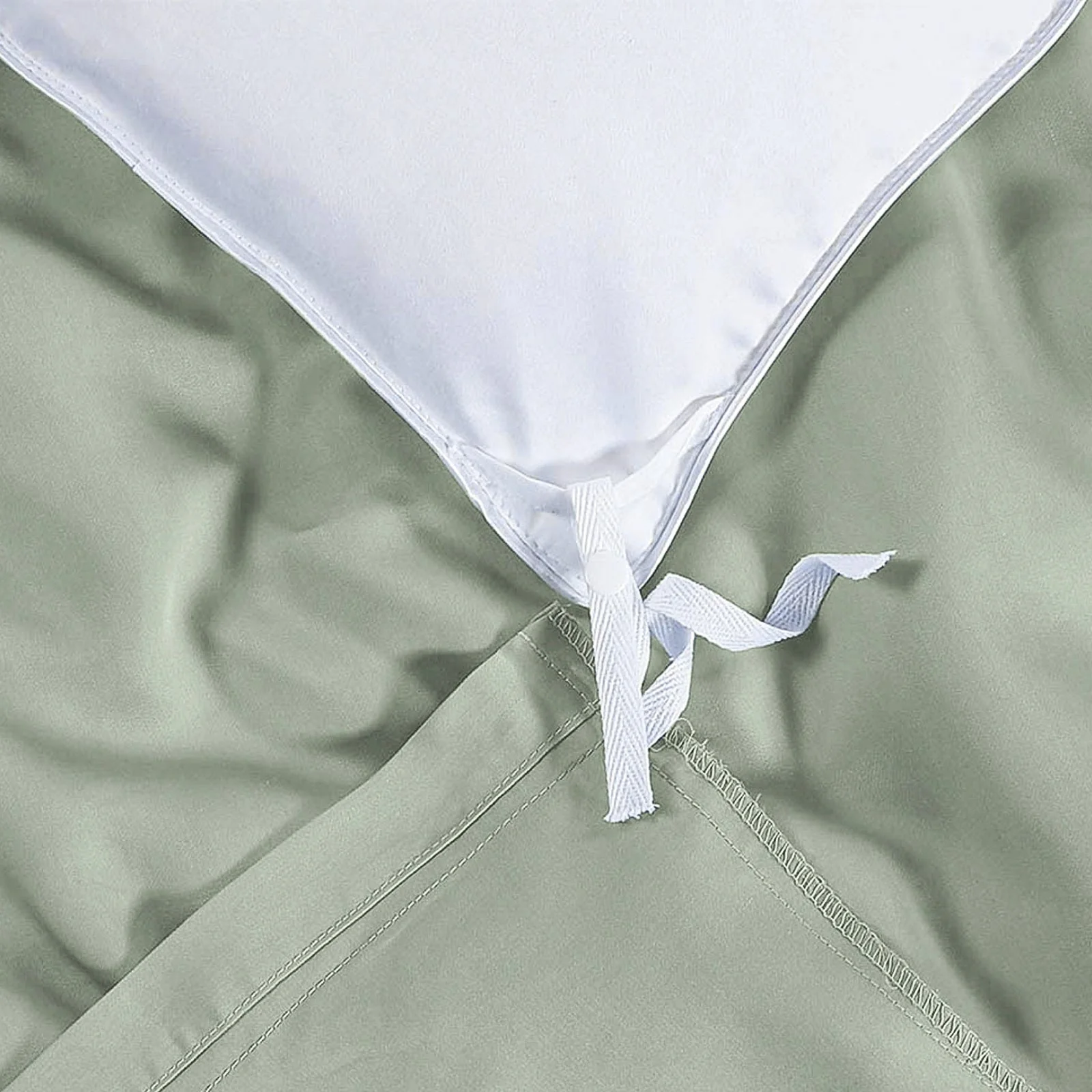 AiryWeight Eucalyptus Duvet Cover - Sage - Image 3