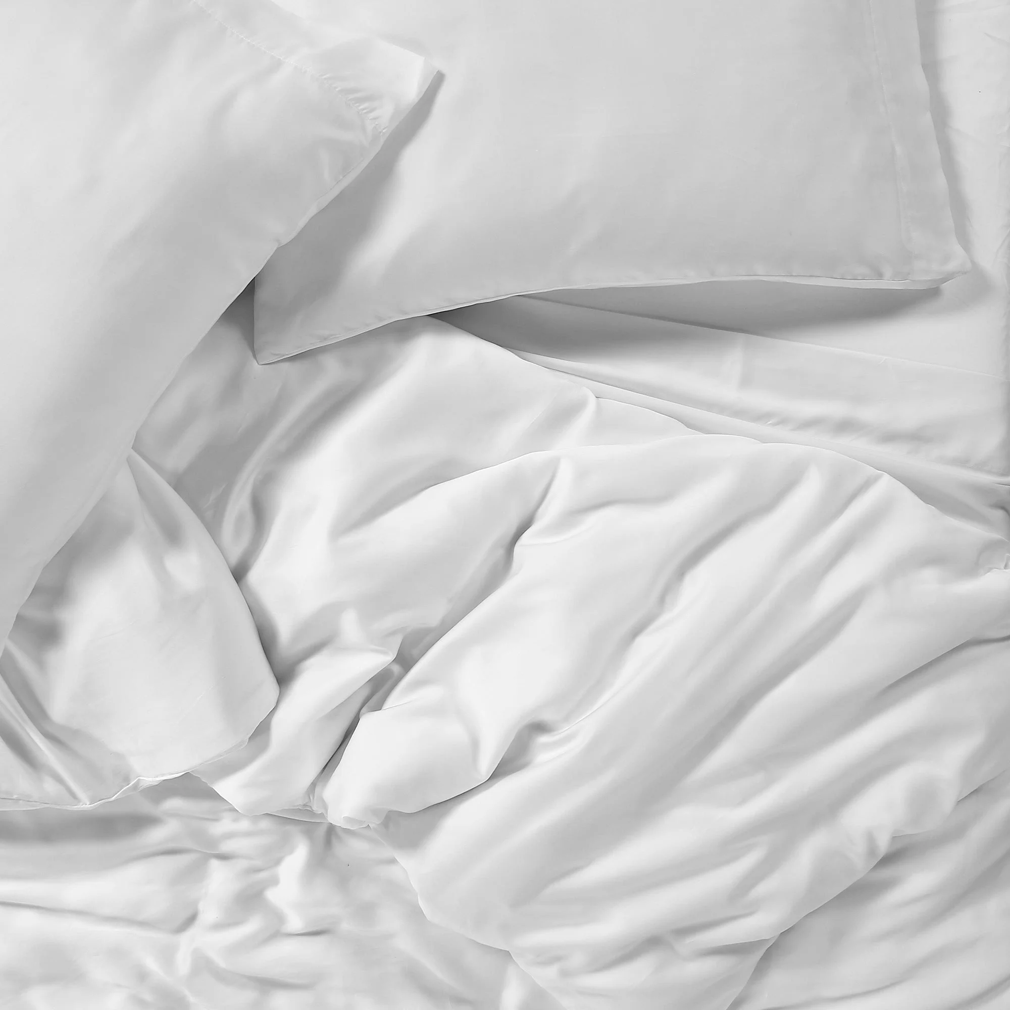 AiryWeight Eucalyptus Duvet Cover - Snow - Image 3