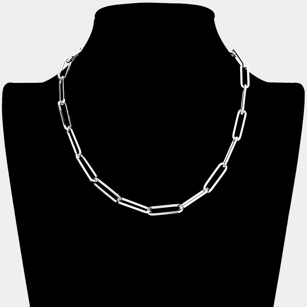 Everyday Link Chain-White Gold - Image 3