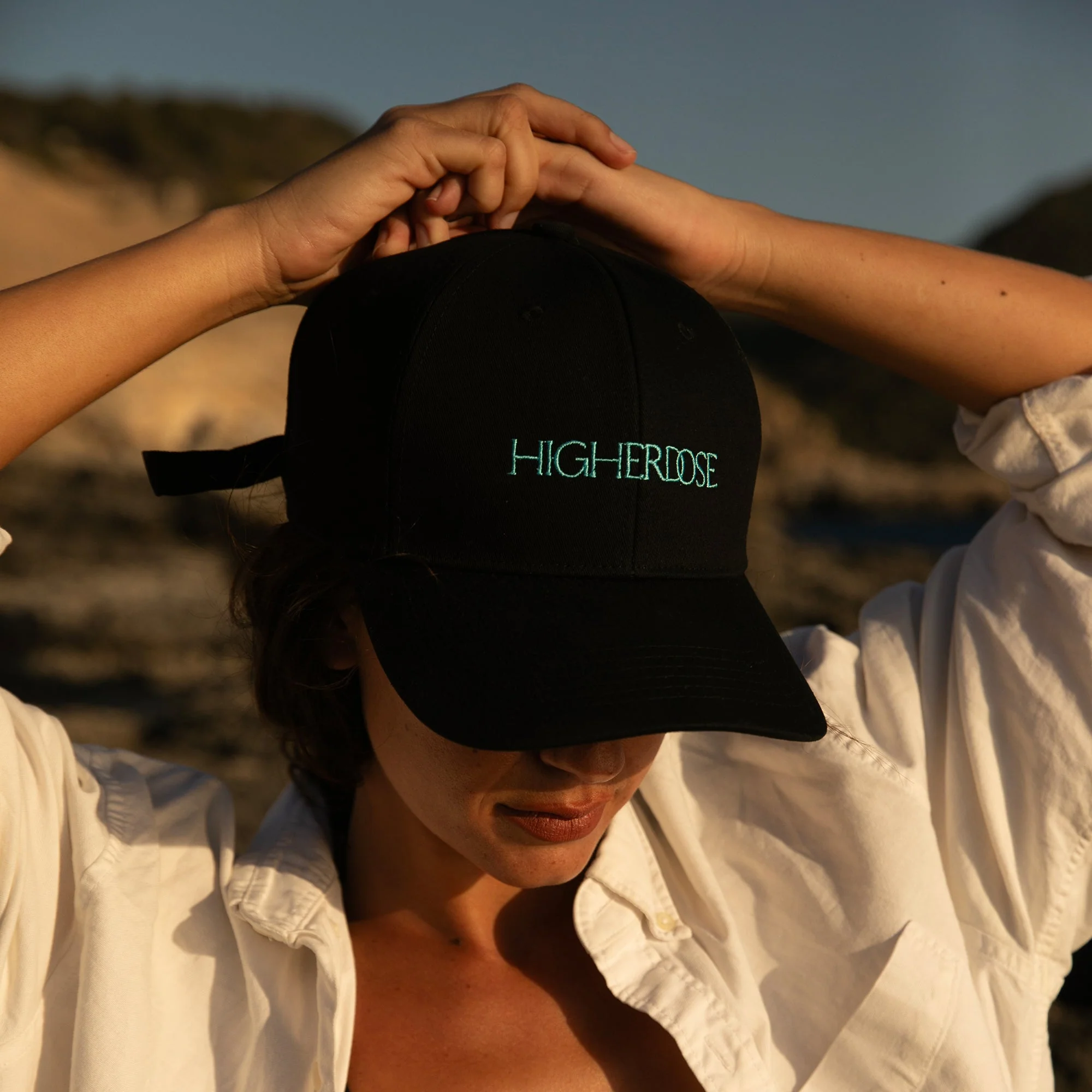 Red Light Hat - Black - Image 3