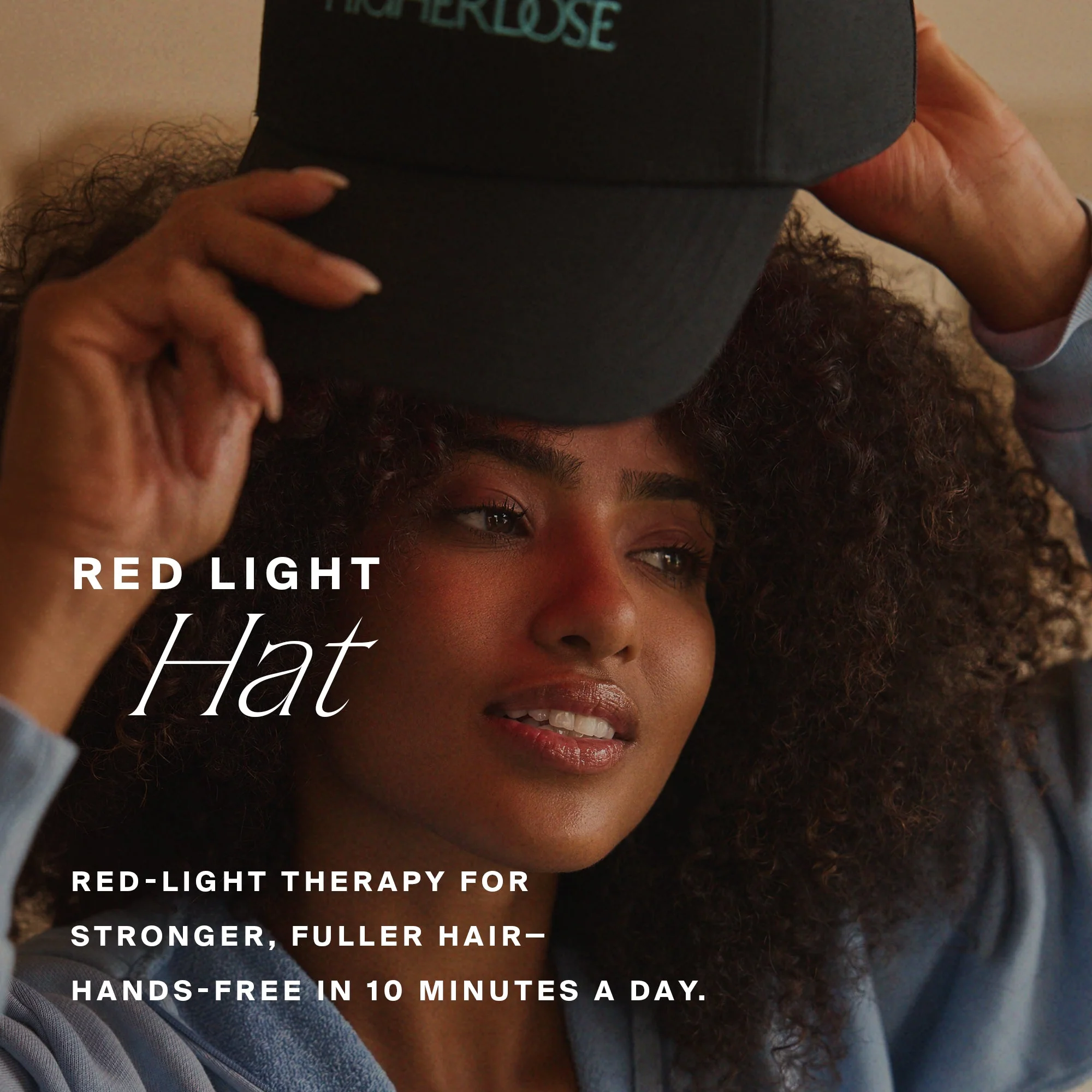 Red Light Hat - Black - Image 5