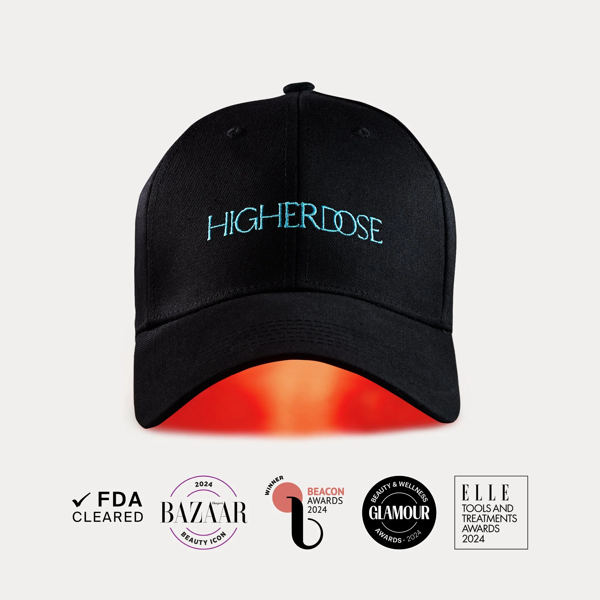 Red Light Hat - Black - Image 6