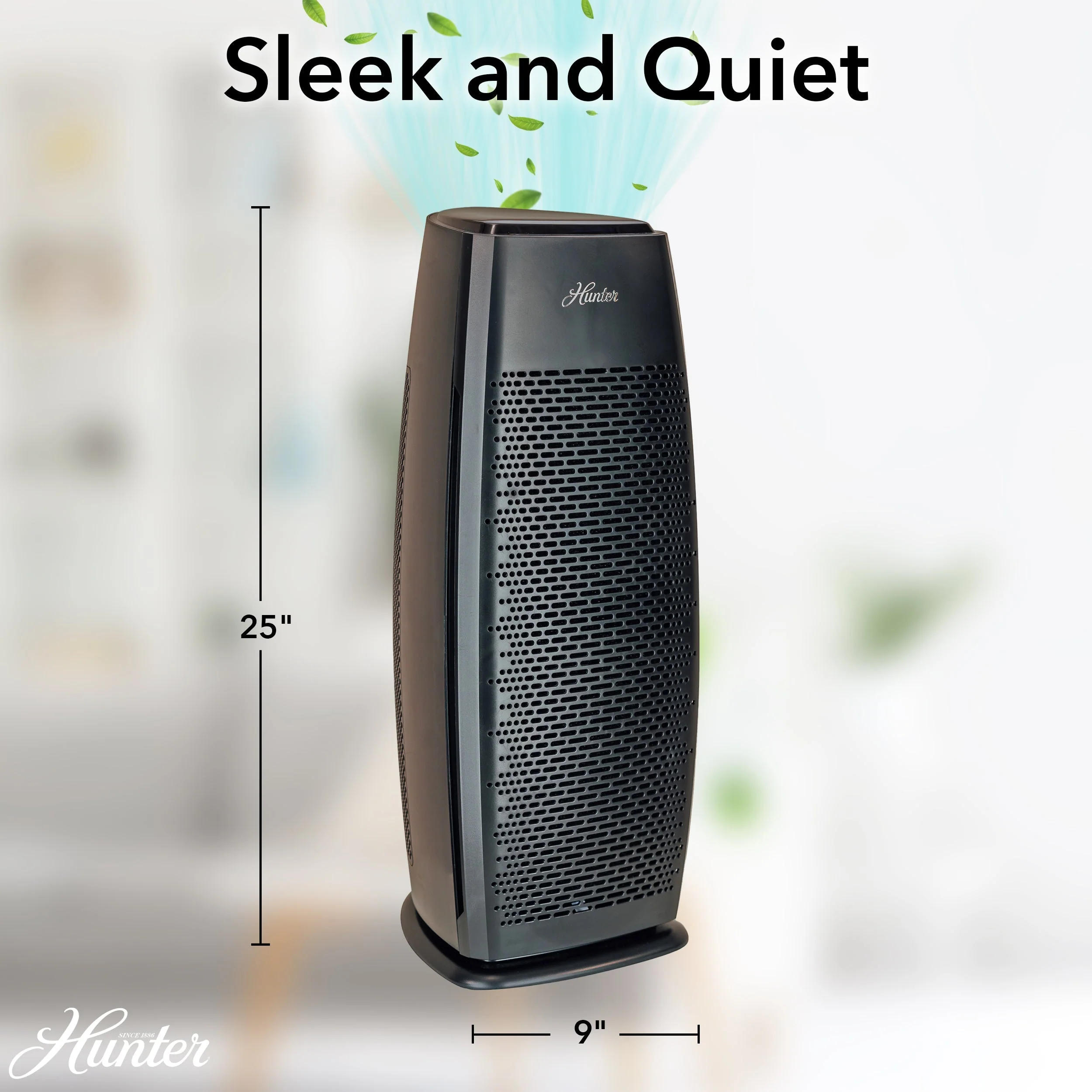 Hunter HP600 Large Tower HEPA Air Purifier - Image 3
