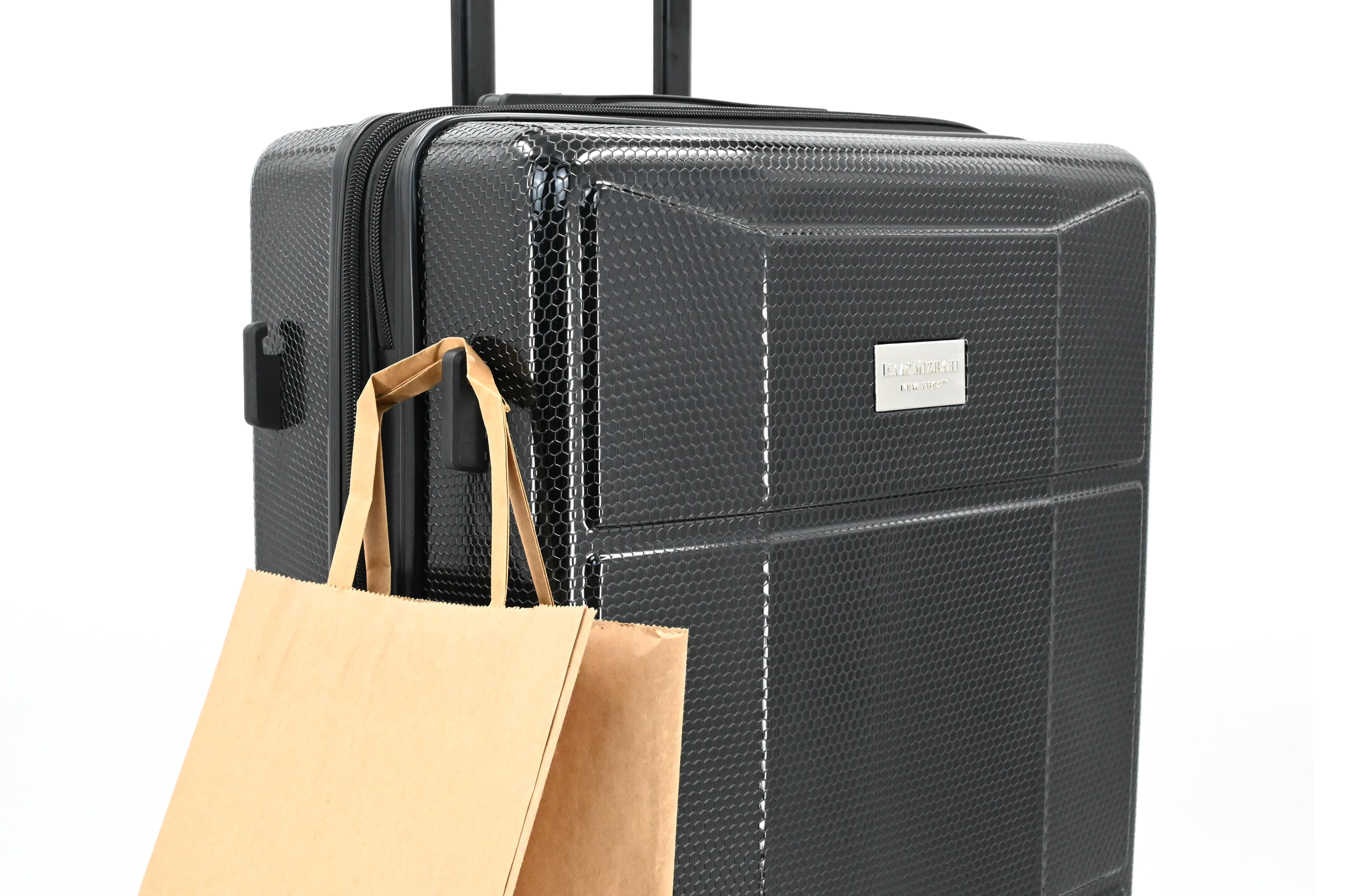 ISAAC MIZRAHI AERO 3-Piece Luggage Set – Lightweight Expandable ABS Hard Shell Suitcases with Spinner Wheels (28”/24”/20”) – Designer Travel Set - Image 22