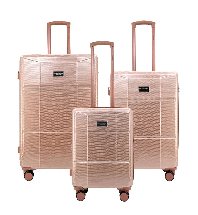 ISAAC MIZRAHI AERO 3-Piece Luggage Set – Lightweight Expandable ABS Hard Shell Suitcases with Spinner Wheels (28”/24”/20”) – Designer Travel Set - Image 28