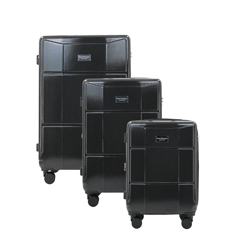 ISAAC MIZRAHI AERO 3-Piece Luggage Set – Lightweight Expandable ABS Hard Shell Suitcases with Spinner Wheels (28”/24”/20”) – Designer Travel Set - Image 4