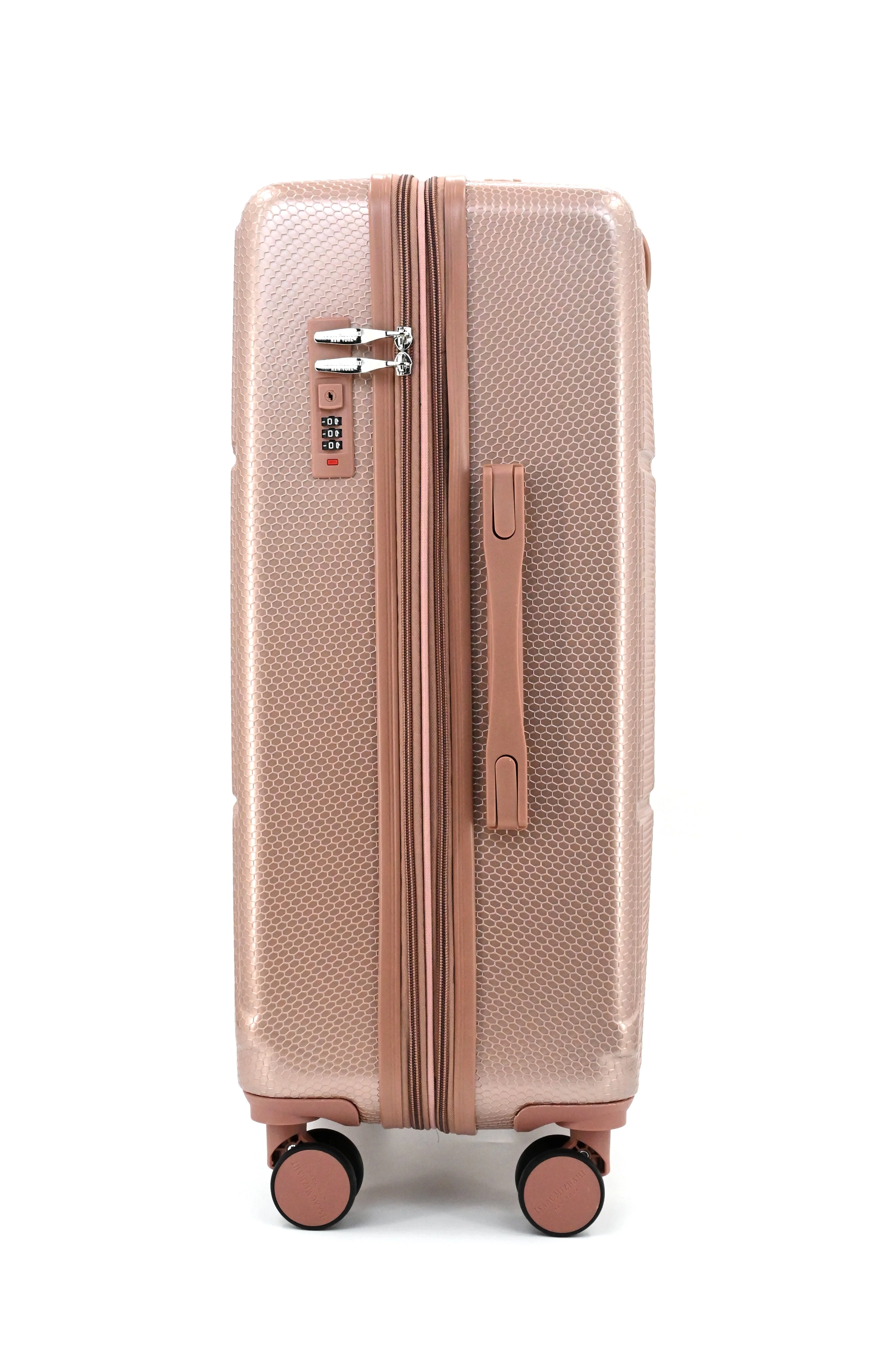 ISAAC MIZRAHI AERO 3-Piece Luggage Set – Lightweight Expandable ABS Hard Shell Suitcases with Spinner Wheels (28”/24”/20”) – Designer Travel Set - Image 40