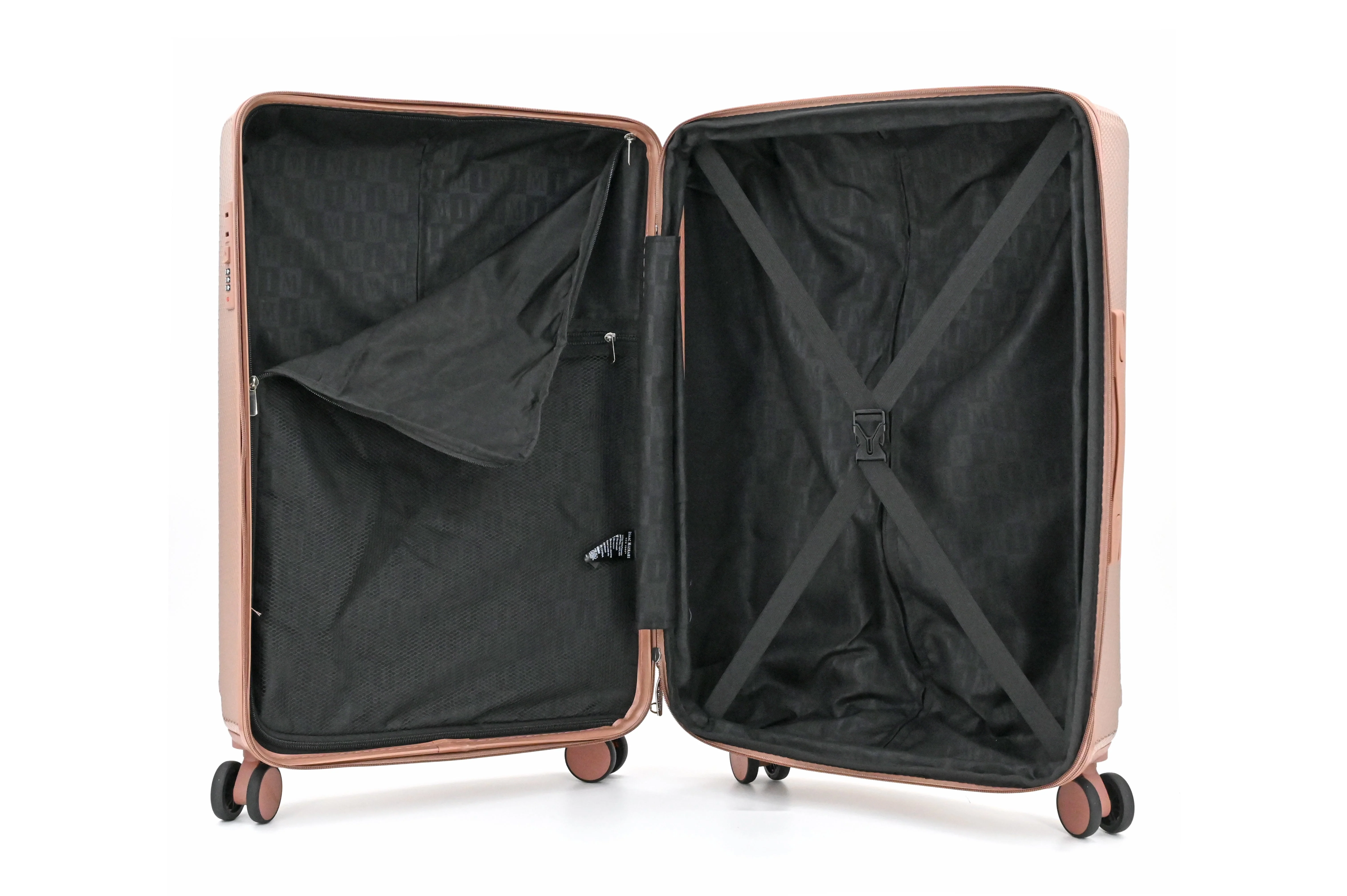ISAAC MIZRAHI AERO 3-Piece Luggage Set – Lightweight Expandable ABS Hard Shell Suitcases with Spinner Wheels (28”/24”/20”) – Designer Travel Set - Image 43
