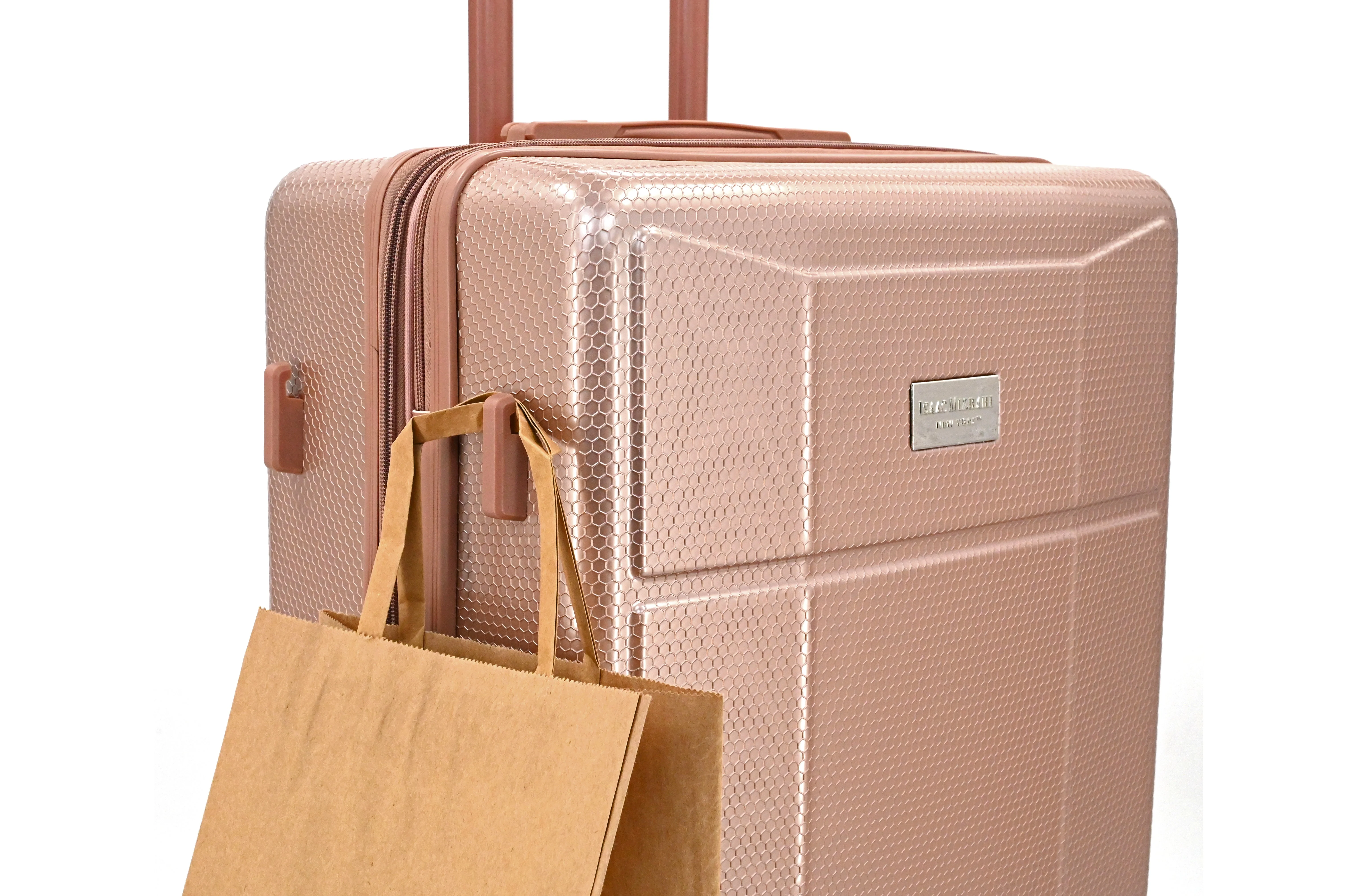 ISAAC MIZRAHI AERO 3-Piece Luggage Set – Lightweight Expandable ABS Hard Shell Suitcases with Spinner Wheels (28”/24”/20”) – Designer Travel Set - Image 51