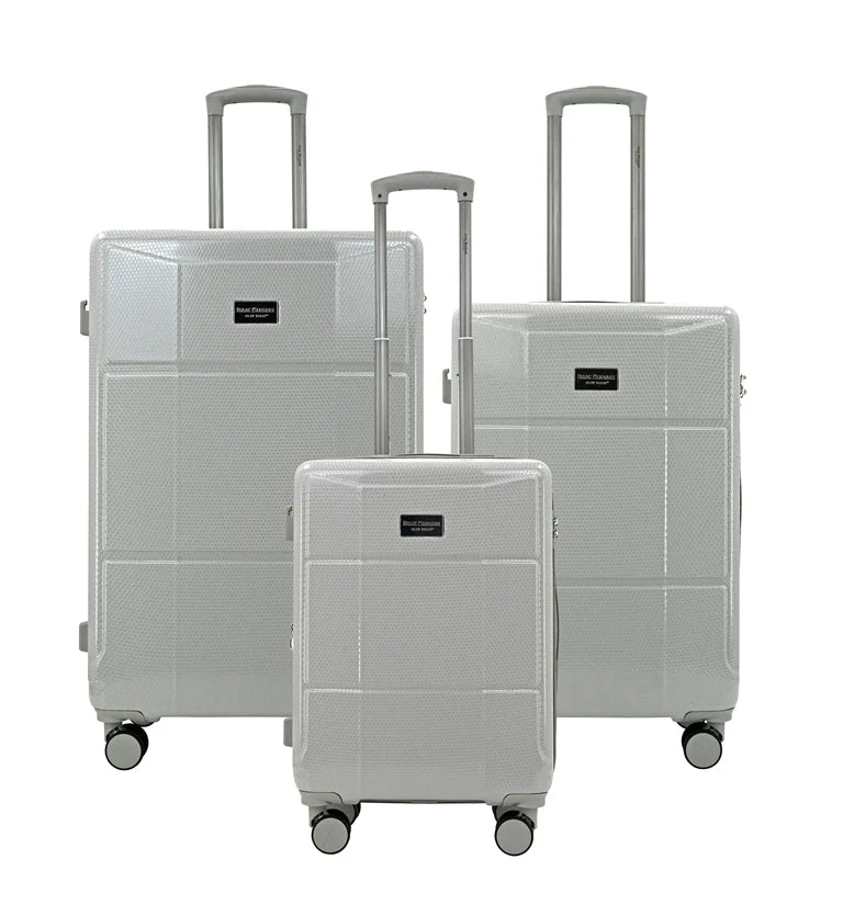 ISAAC MIZRAHI AERO 3-Piece Luggage Set – Lightweight Expandable ABS Hard Shell Suitcases with Spinner Wheels (28”/24”/20”) – Designer Travel Set - Image 55