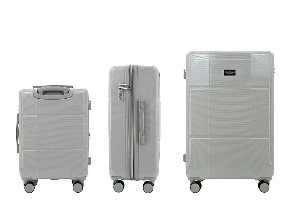 ISAAC MIZRAHI AERO 3-Piece Luggage Set – Lightweight Expandable ABS Hard Shell Suitcases with Spinner Wheels (28”/24”/20”) – Designer Travel Set - Image 59