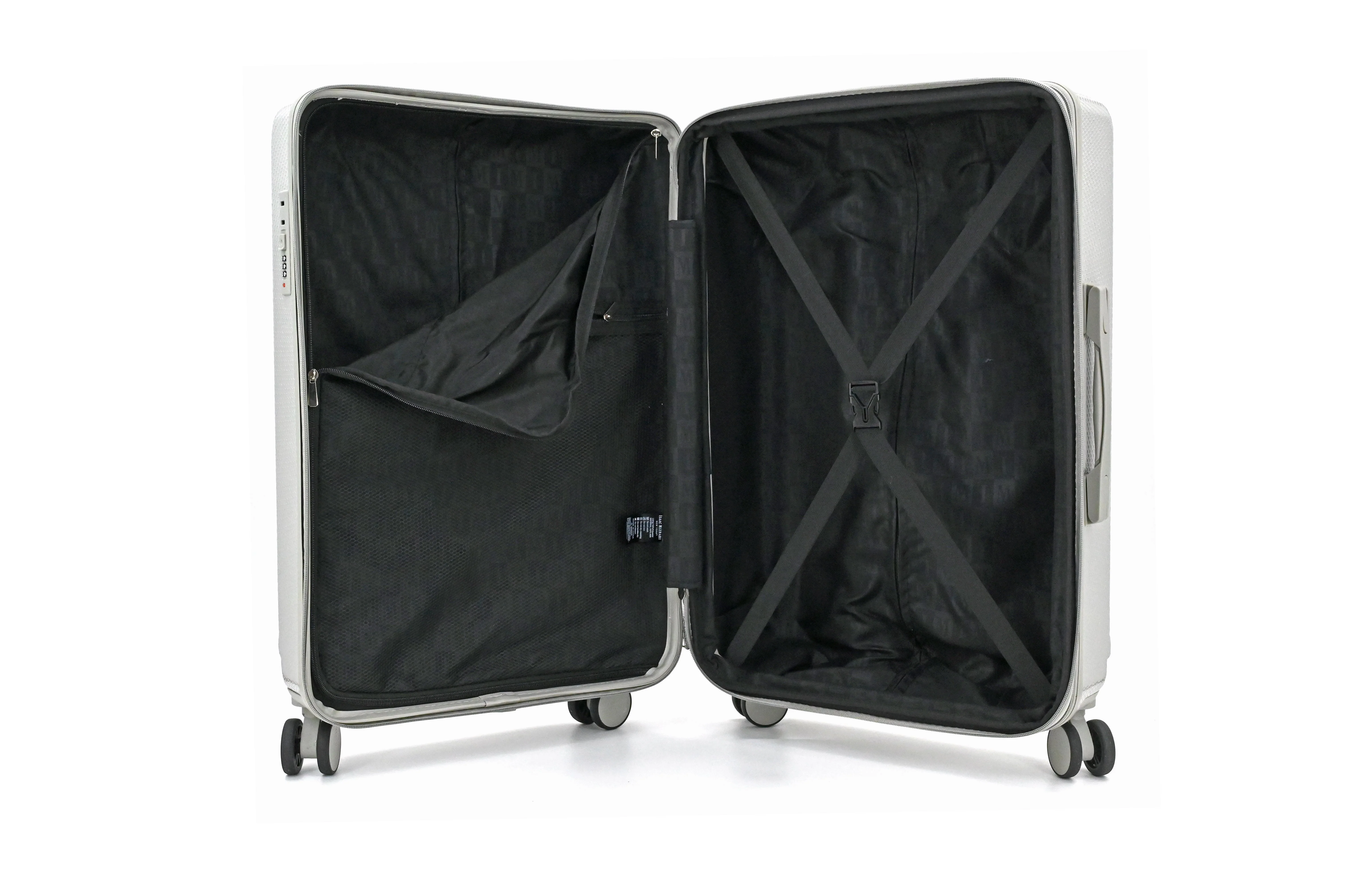 ISAAC MIZRAHI AERO 3-Piece Luggage Set – Lightweight Expandable ABS Hard Shell Suitcases with Spinner Wheels (28”/24”/20”) – Designer Travel Set - Image 75