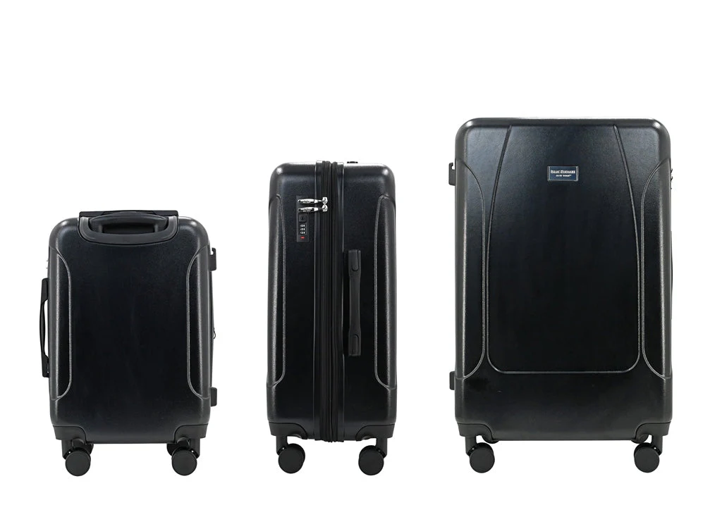 ISAAC MIZRAHI LUNA 3-Piece Luggage Set – Lightweight Expandable ABS Hard Shell Suitcases with Spinner Wheels (28”/24”/20”) – Designer Travel Set - Image 33
