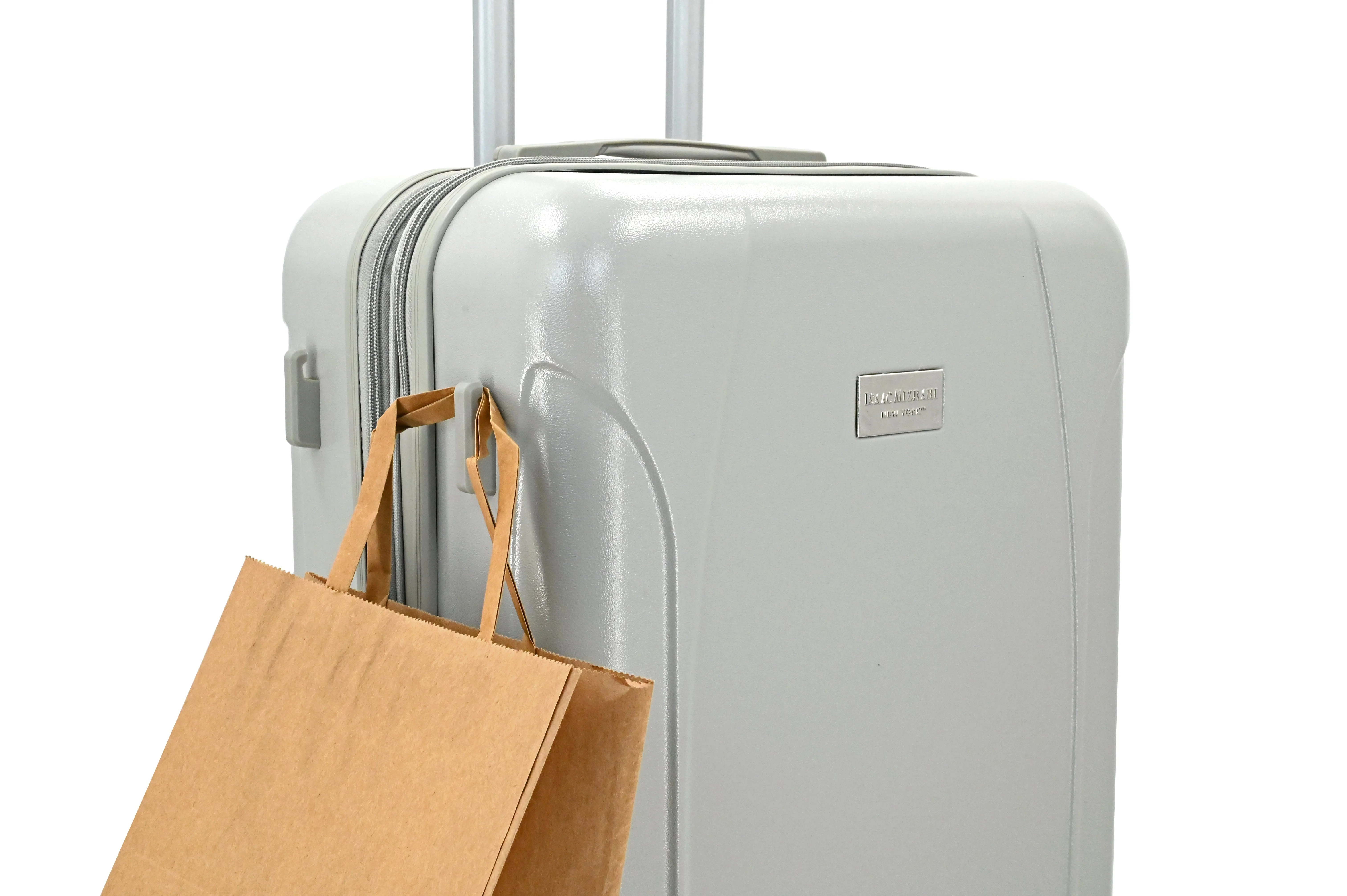 ISAAC MIZRAHI LUNA 3-Piece Luggage Set – Lightweight Expandable ABS Hard Shell Suitcases with Spinner Wheels (28”/24”/20”) – Designer Travel Set - Image 56
