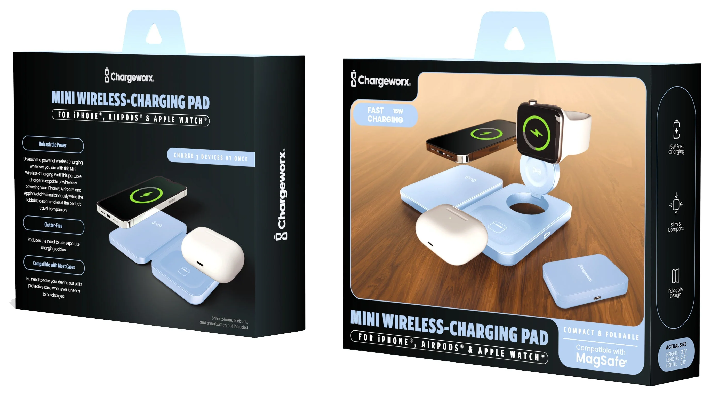 MINI WIRELESS 3-IN-1 CHARGING PAD - Image 6