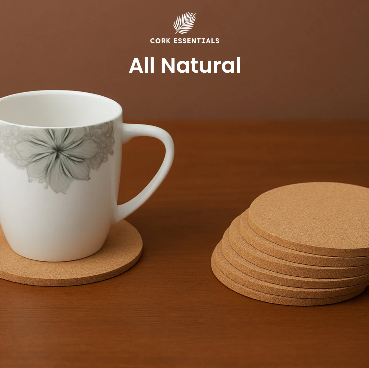 Premium Round Coaster Set of 6 - Image 5