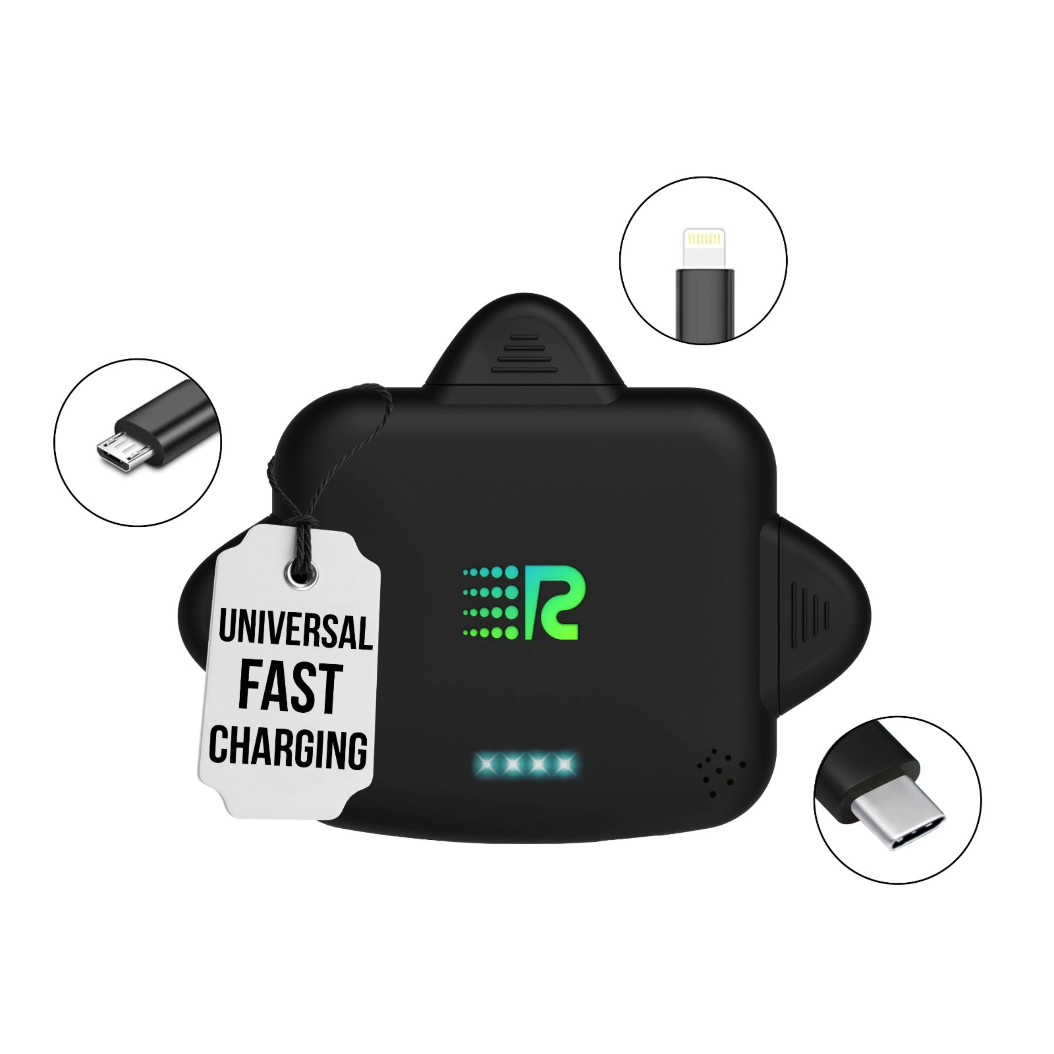 RC Universe 3-in-1 Charger - 4 Pack (4 Midnight Black) - Image 7