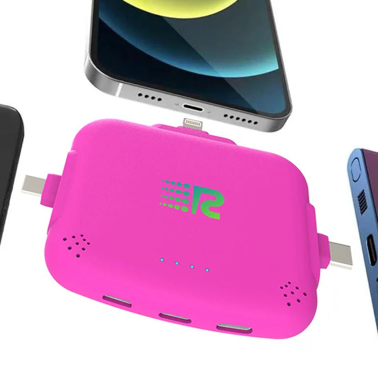 RC Universe 3-in-1 Charger - 4 Pack (Midnight Black/Snow White/Hot Pink/Royal Blue) - Image 16