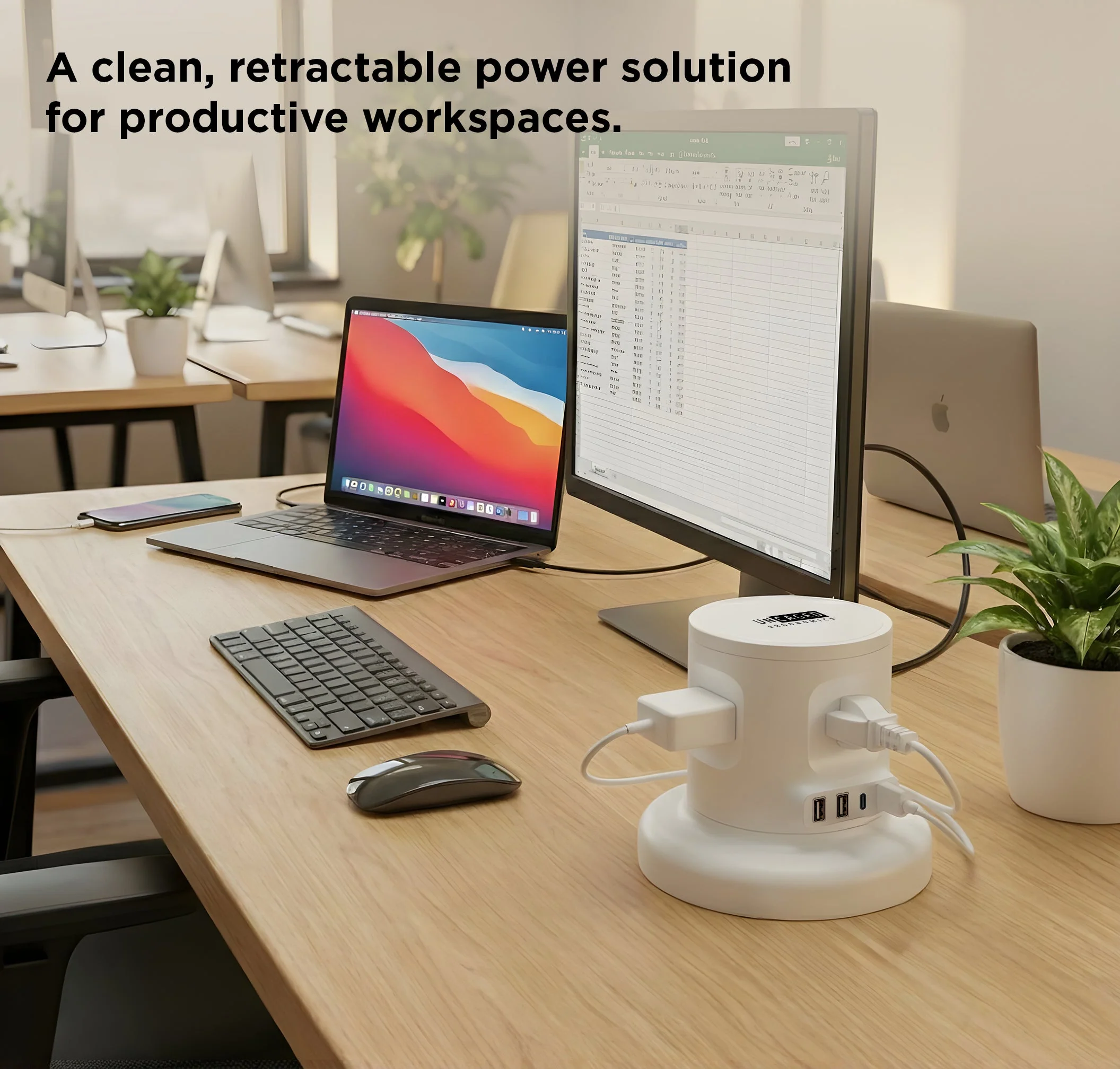 Retractable Power Strip | 2-Pack - Image 4