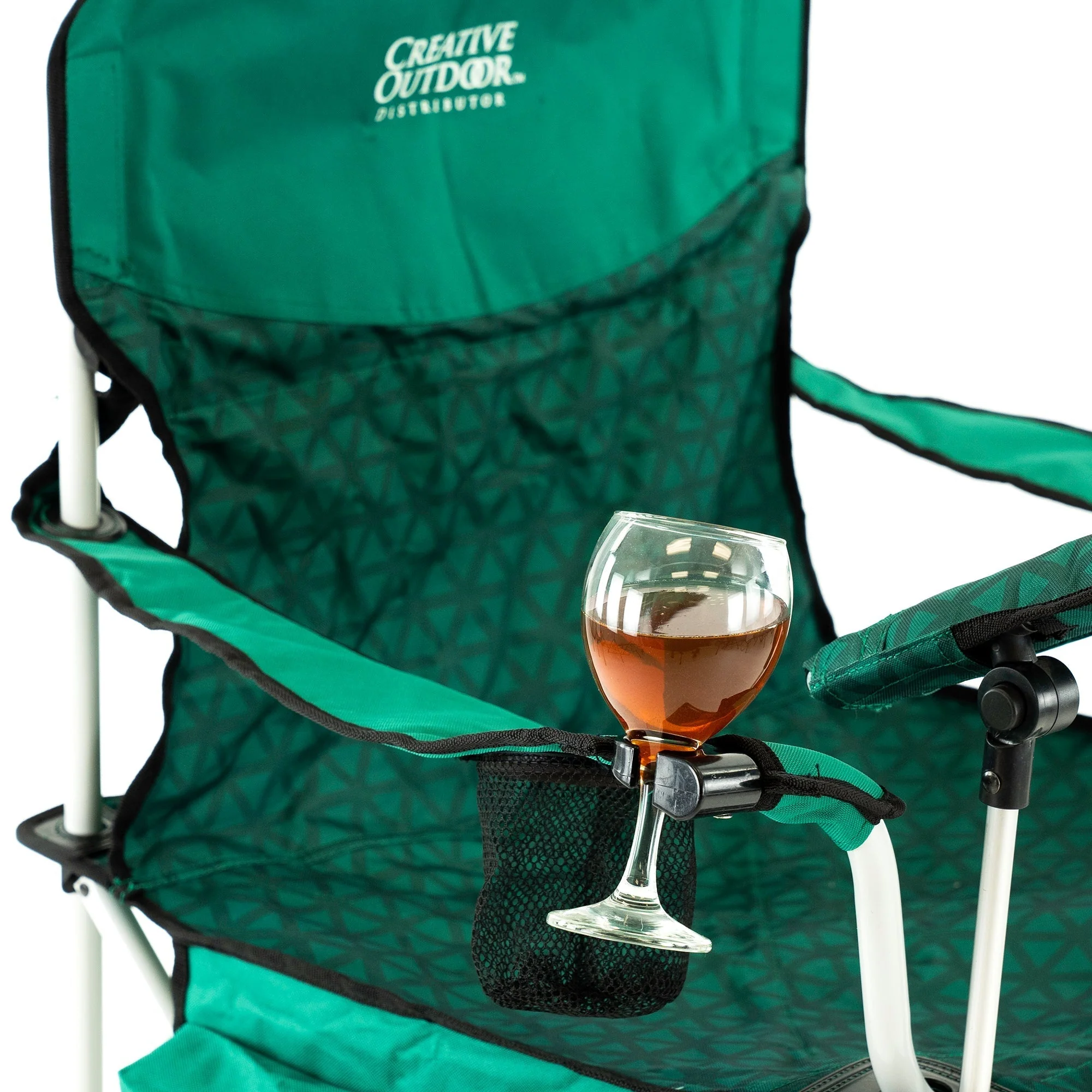 iChair Folding Wine Chair with Adjustable Table - Forest Diamond - Image 4