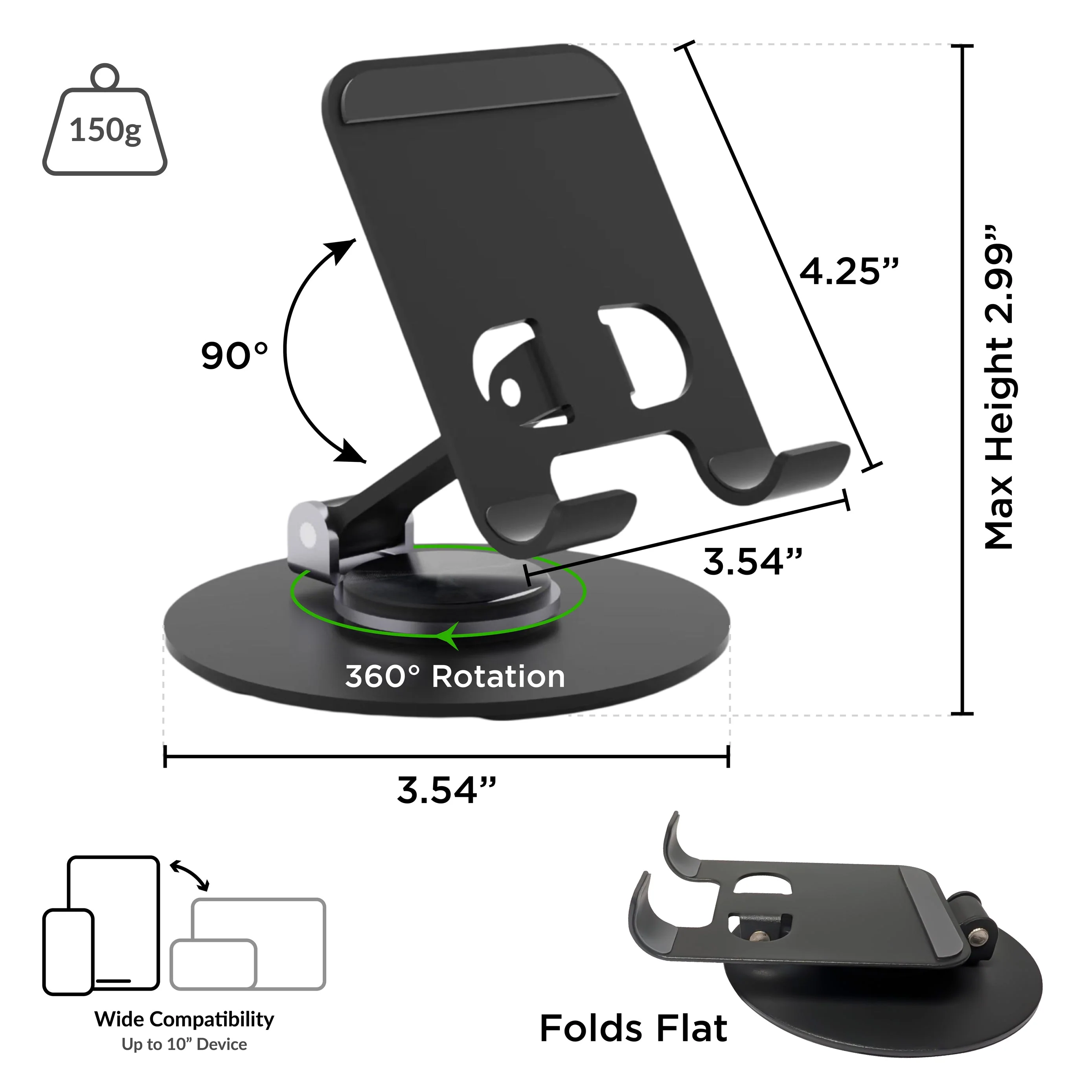 Swivel Phone Stand | 4-Pack - Image 10