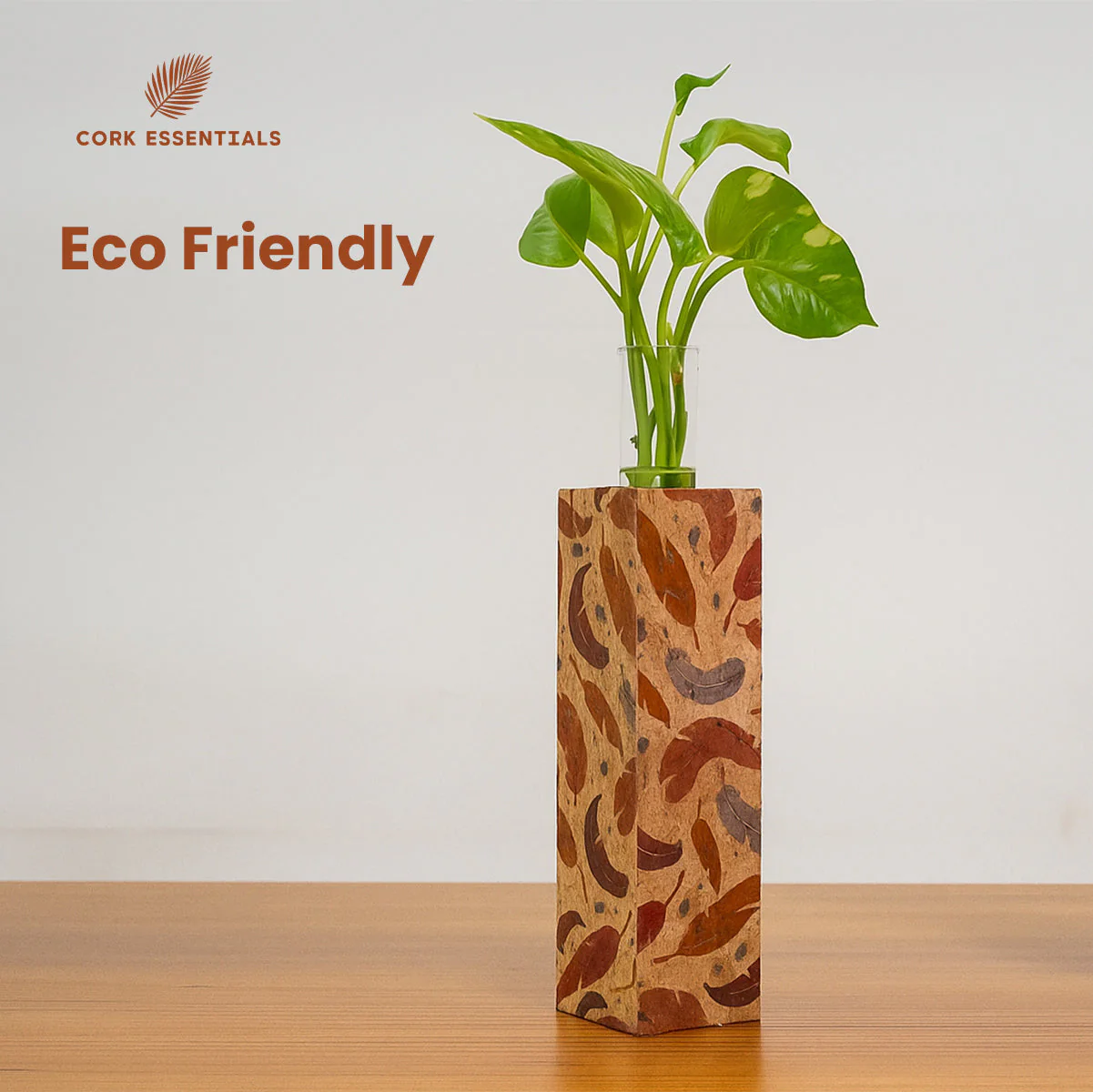Tabletop Feather Planter With Test Tube - Image 6