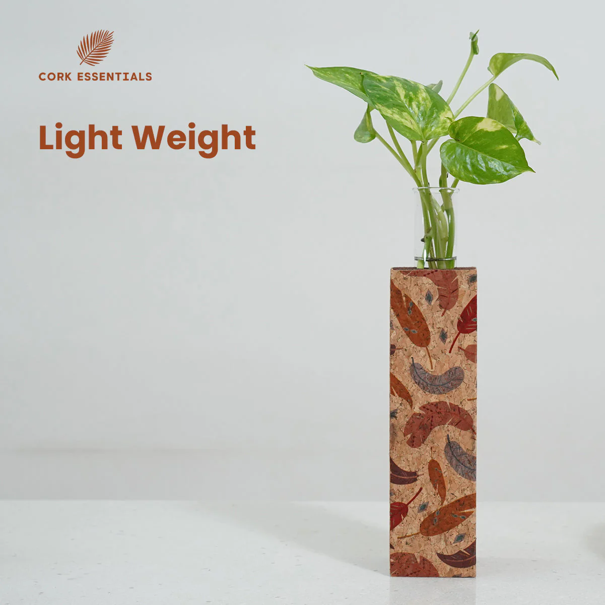 Tabletop Feather Planter With Test Tube - Image 7