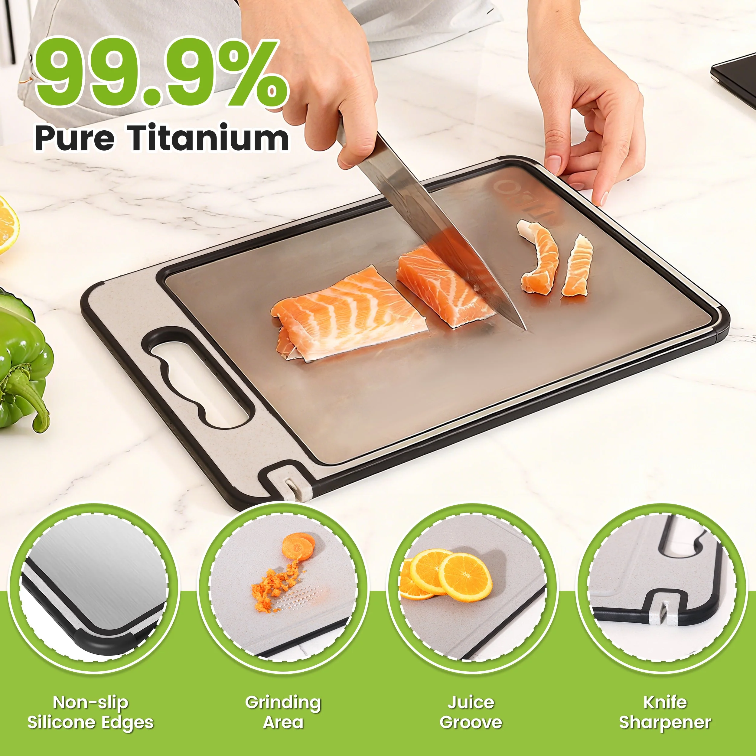TIBO Titanium Cutting Board - Image 6