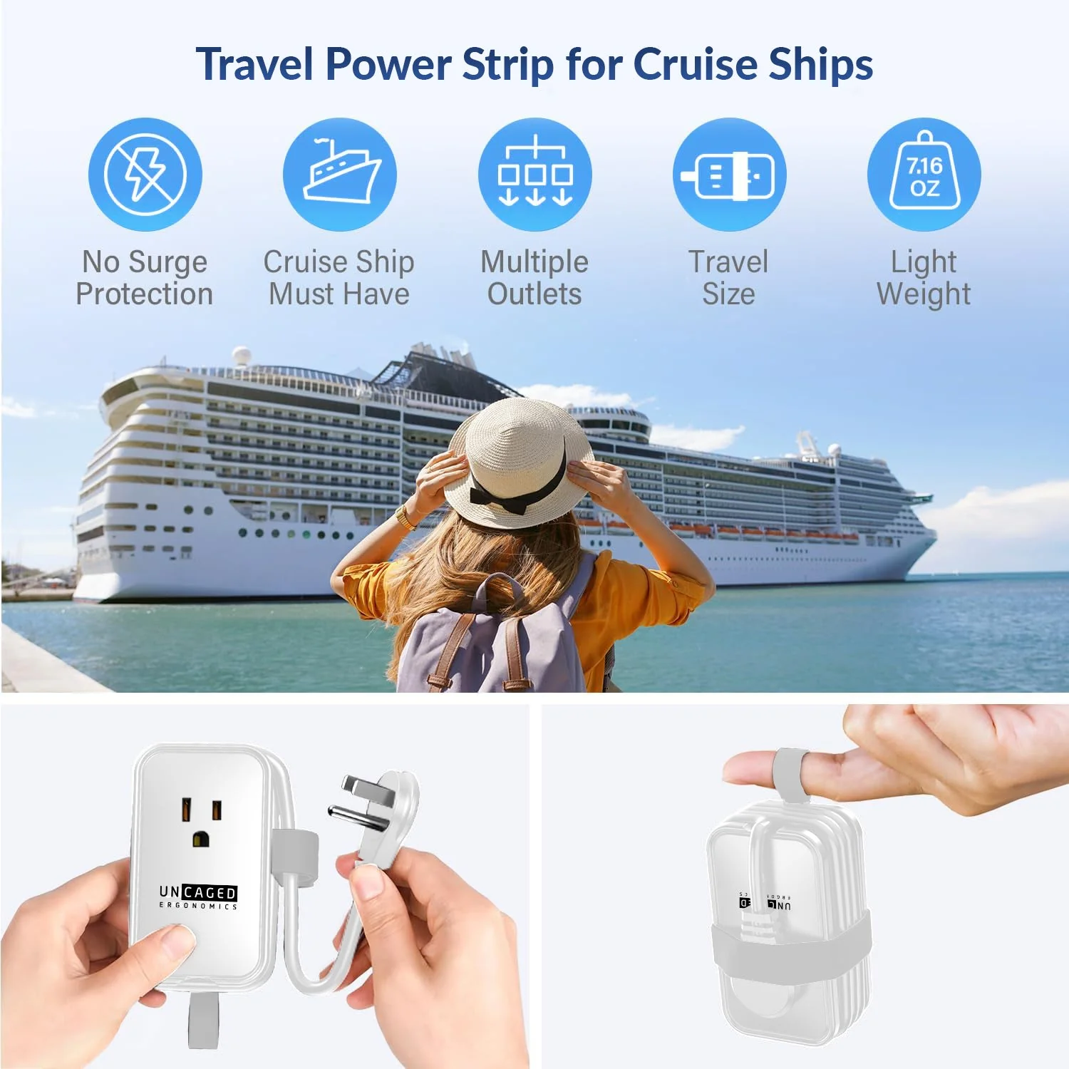 Travel Power Strip | 2-Pack - Image 14