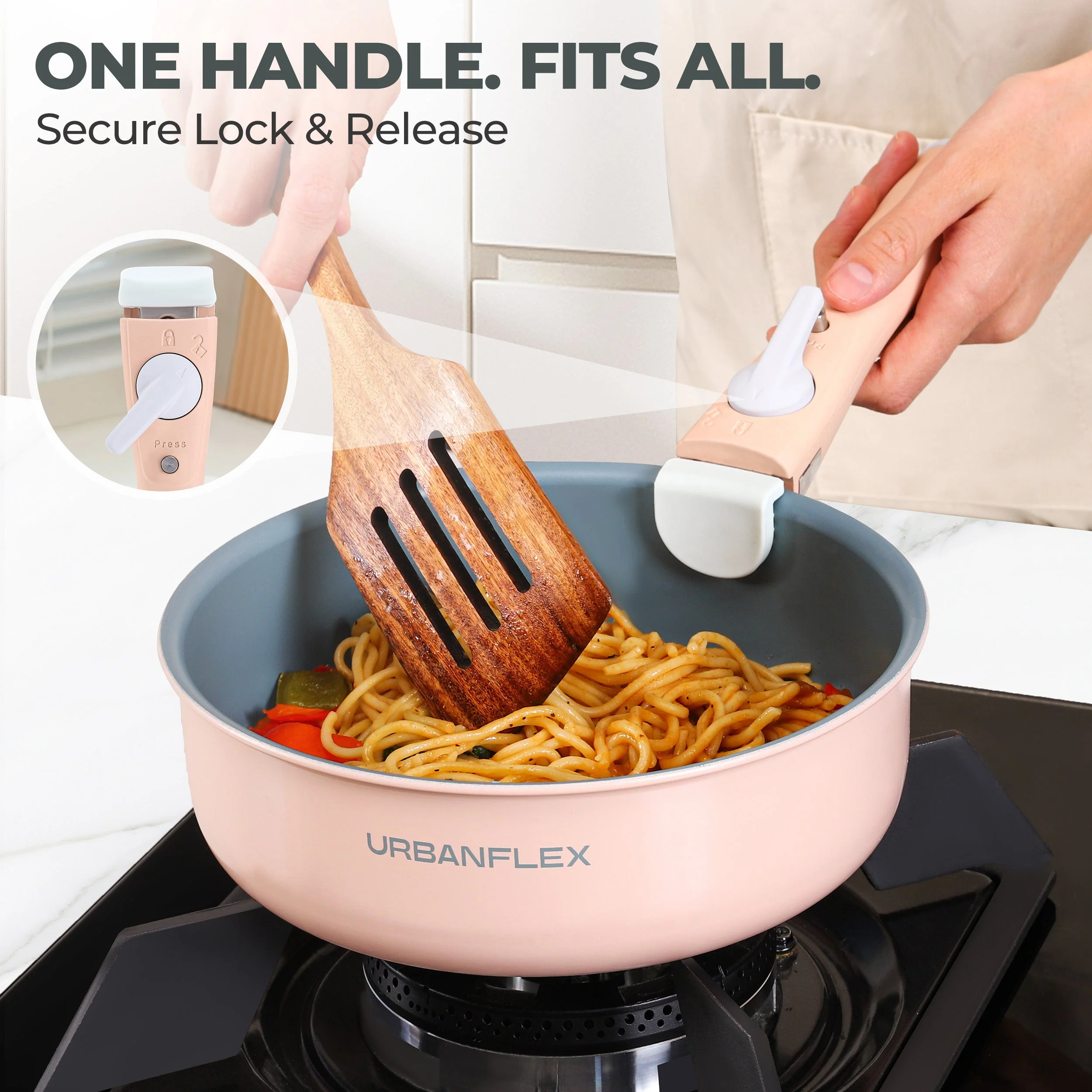 URBANFLEX 3-Pan Cooking Set - Image 6
